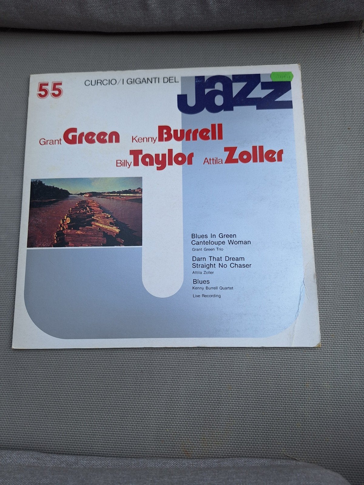Curcio I Giganti Del Jazz 55 - Grant Green, Kenny Burrell, Ophalen of Verzenden, Gebruikt, Jazz, Album