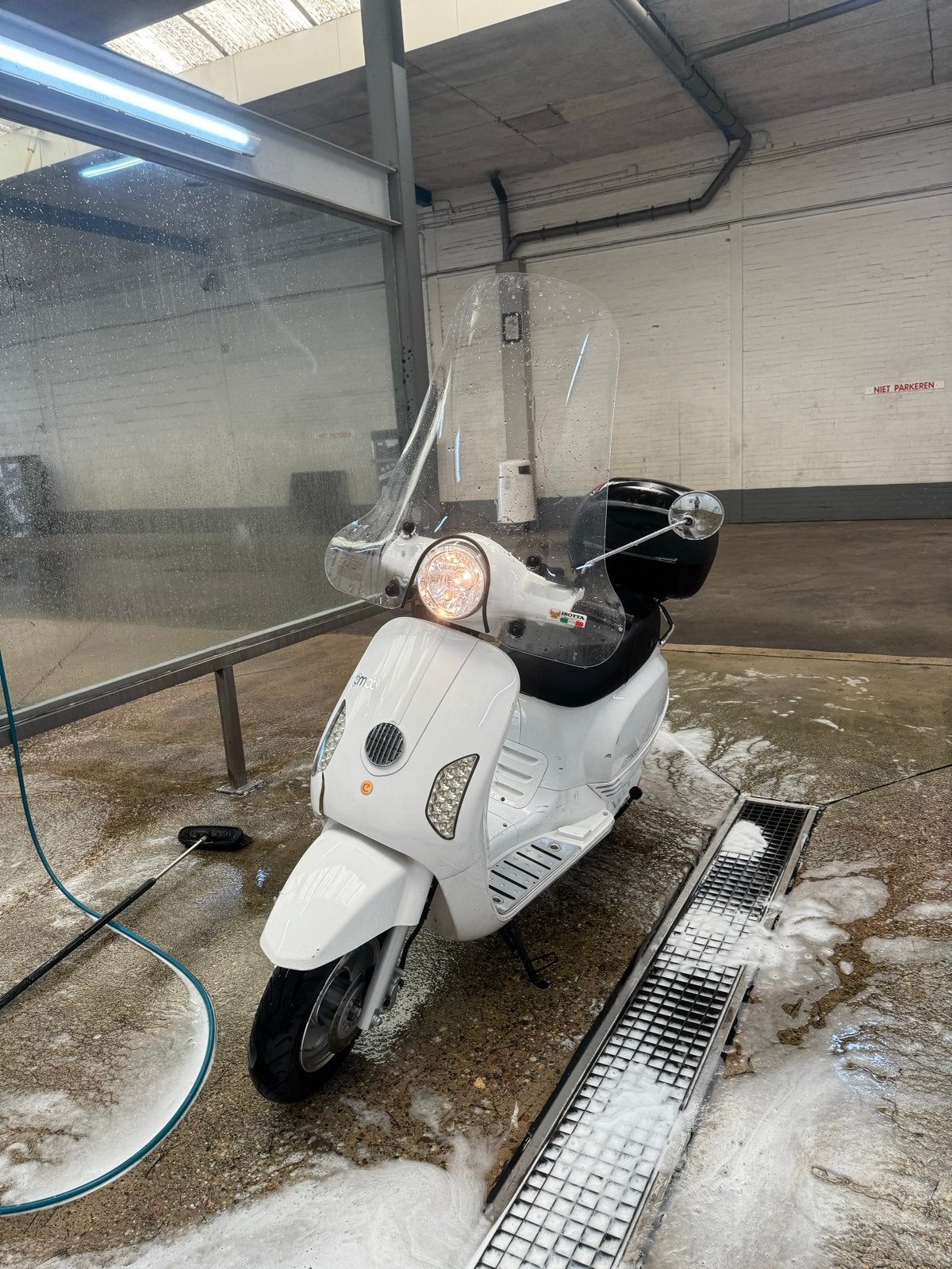 Emco elektrische snorscooter uit 2016, Fietsen en Brommers, Ophalen, Gebruikt, Elektrisch, Overige merken