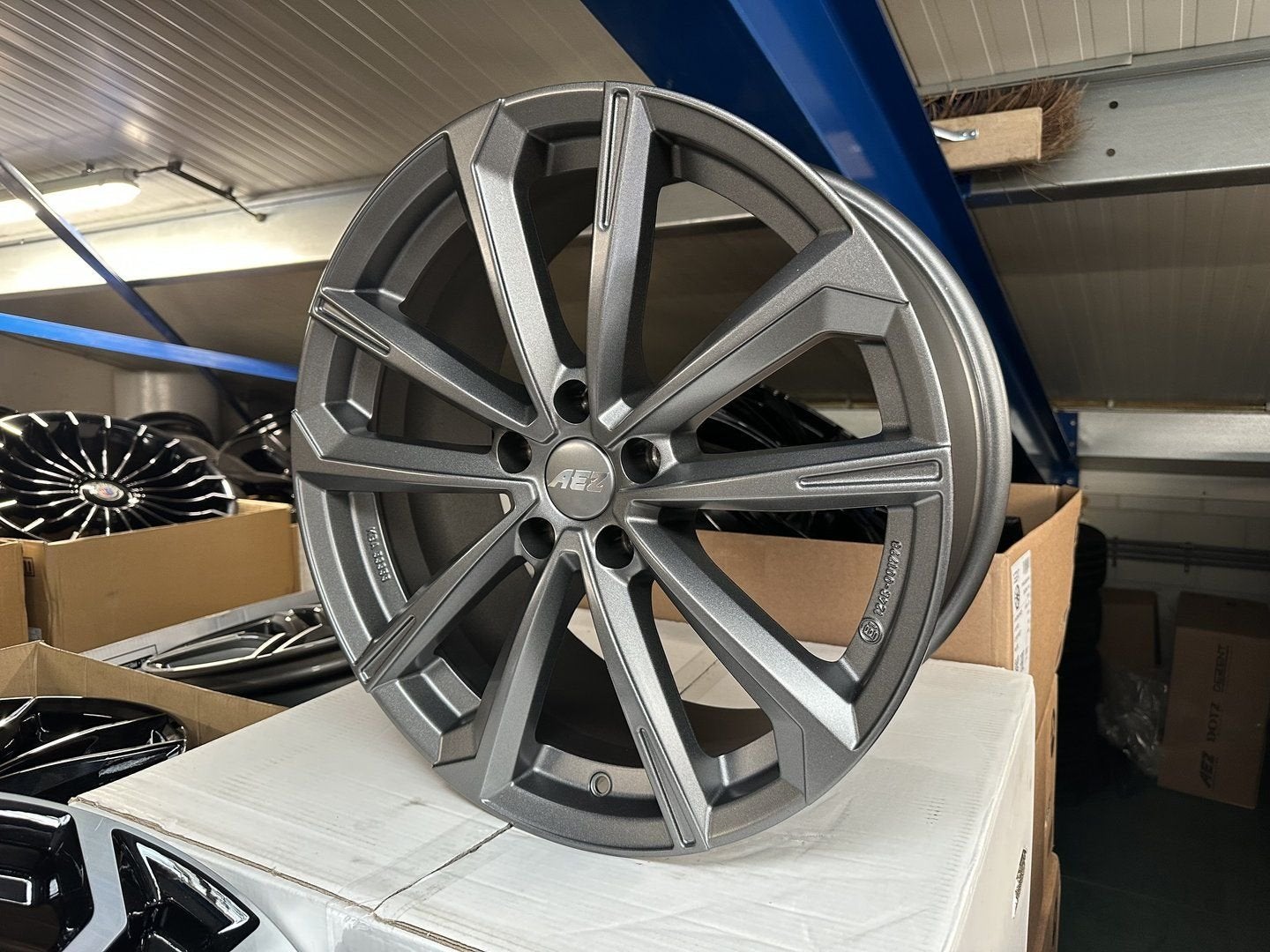 Nieuw 19inch VW Audi Seat BMW Skoda AEZ Style Velgen! 5x112, 19 inch, -, -, Banden en Velgen