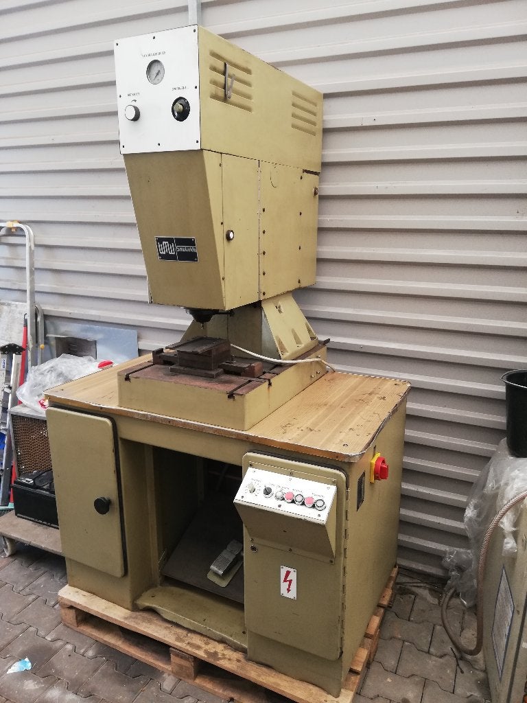 radiale genietmachine draadmachine, Ophalen