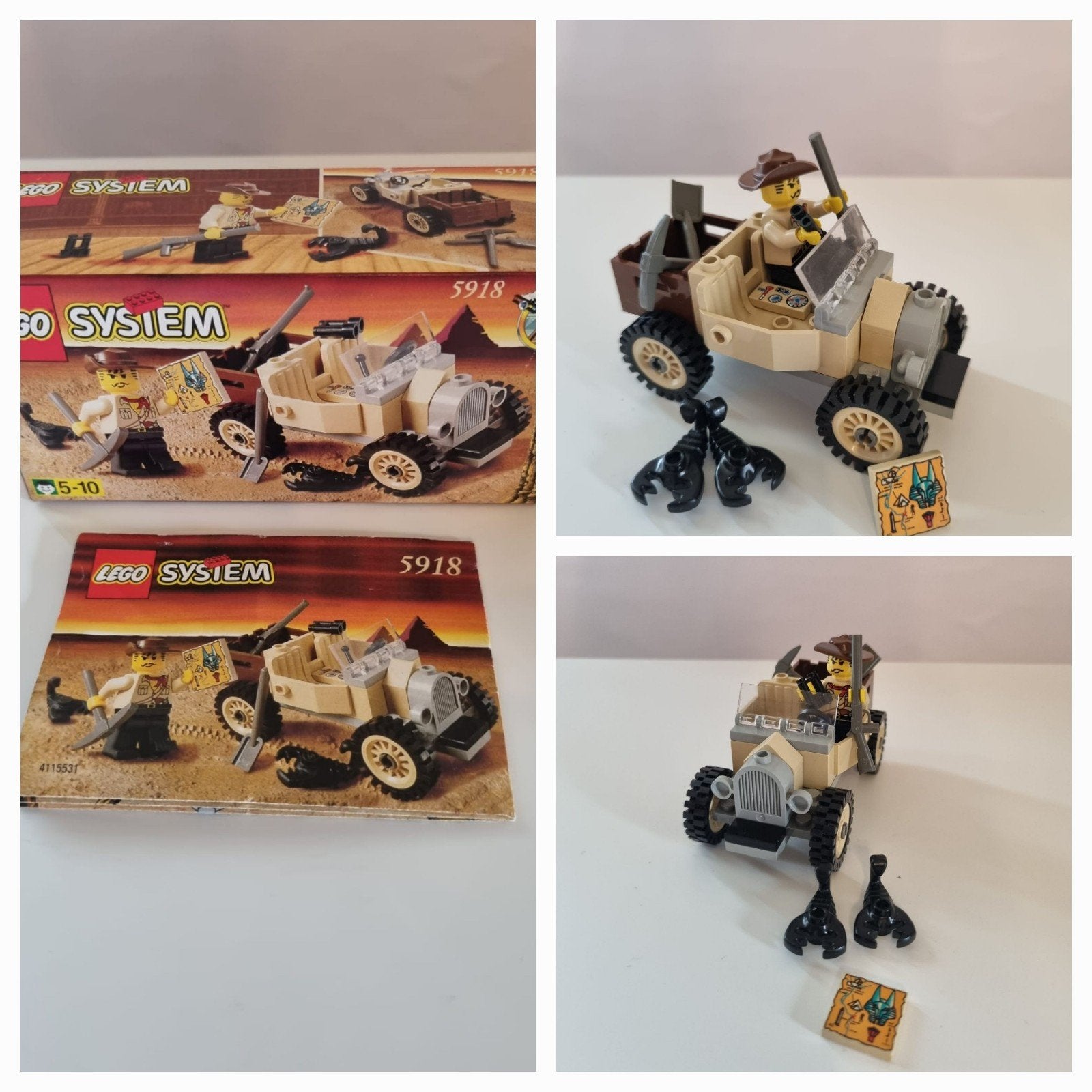 5918 lego schorpioenzoeker., Ophalen of Verzenden, Gebruikt