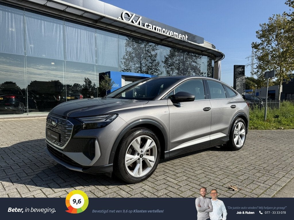 Audi Q4 Sportback e-tron 40 S edit., Auto's, Automaat, Gebruikt, Adaptive Cruise Control, Origineel Nederlands