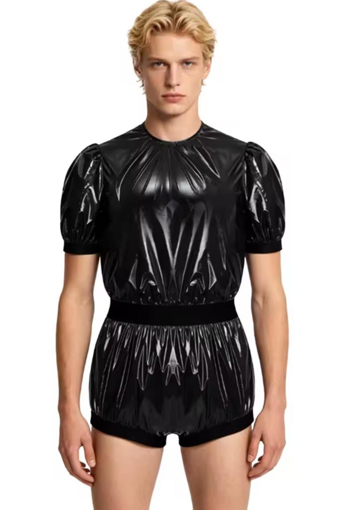 Mooie Lak Romper Body, tm 3XL, Kleding | Heren, Overige Herenkleding, Verzenden, Nieuw