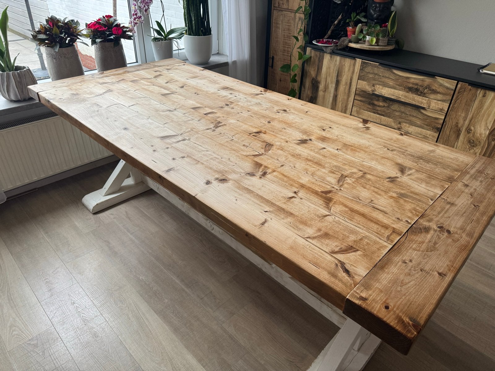 Eettafelblad, Ophalen, Gebruikt, 200 cm of meer, 50 tot 100 cm
