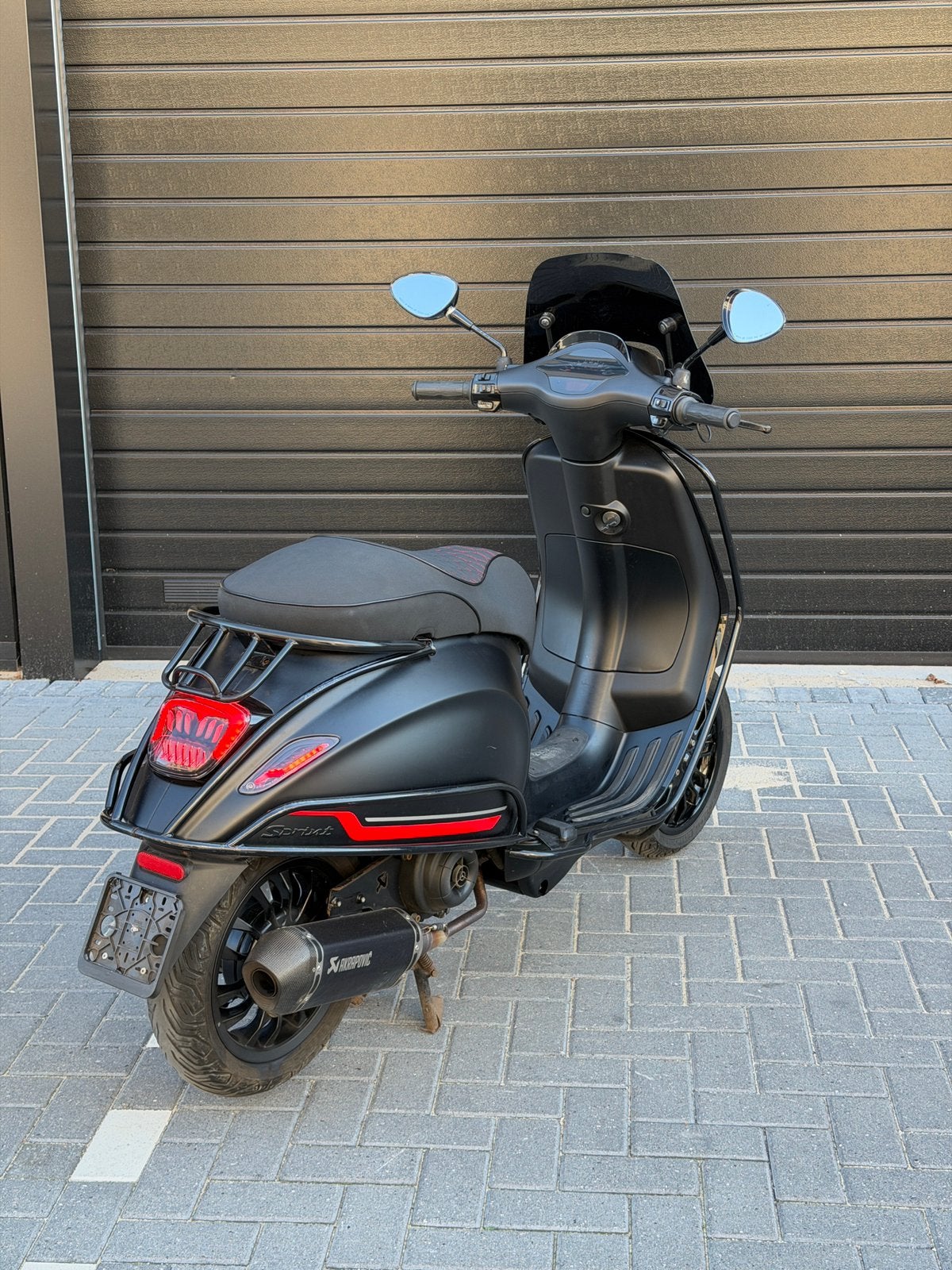 Vespa sprint 2021 e5 Malossi Akrapovic, Ophalen of Verzenden, Zo goed als nieuw, Benzine, Vespa S