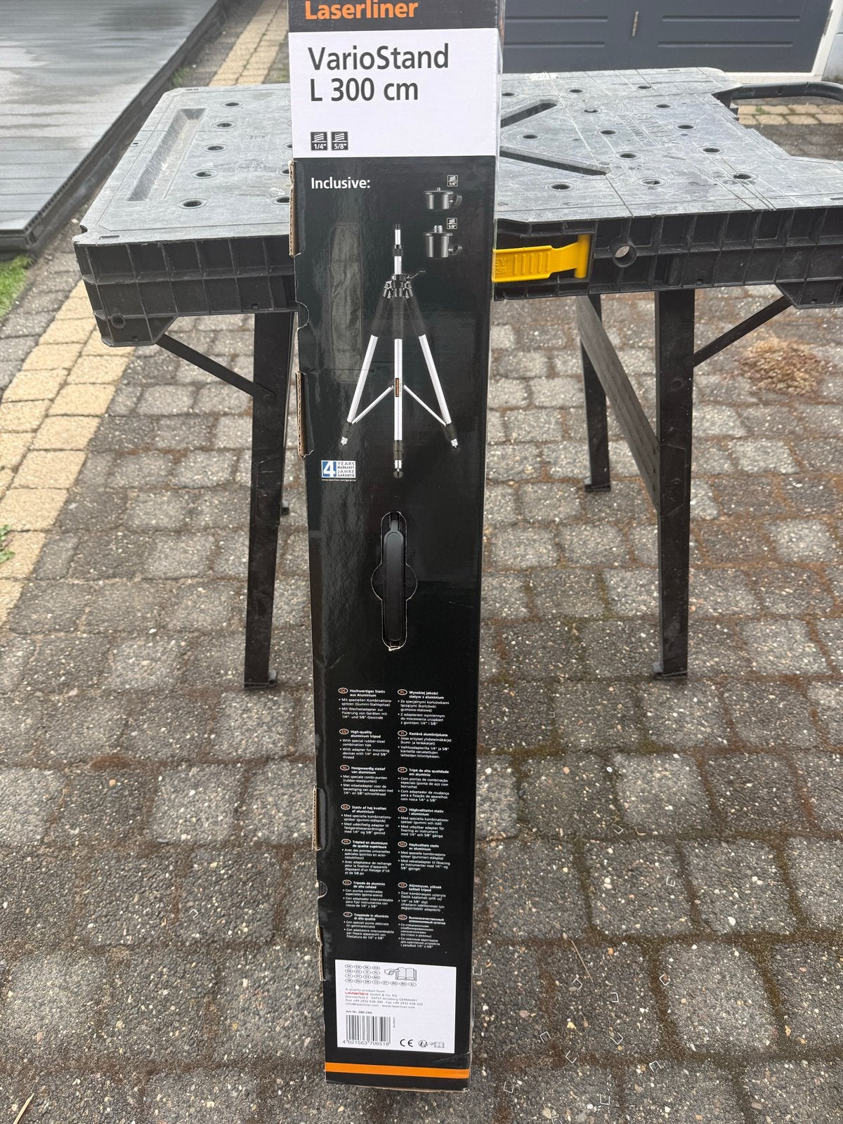 Laserliner VarioStand L 300 cm Laserstatief, Ophalen, Nieuw, Overige typen, Overige merken