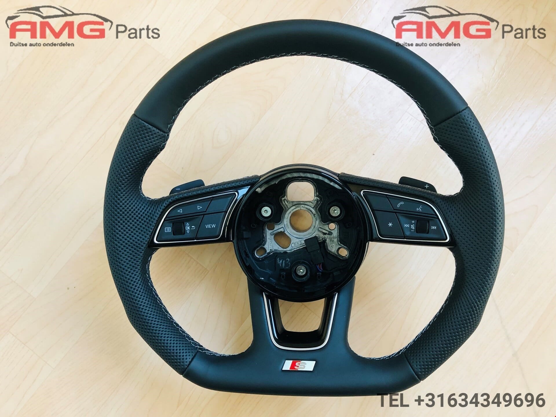 Audi A3 S Line Stuur met Flippers, Auto-onderdelen, AUDI AG, Kundenbetreuung@audi.de, Nieuw, Auto-Union-Strasse 1
85045  Ingolstadt, DE