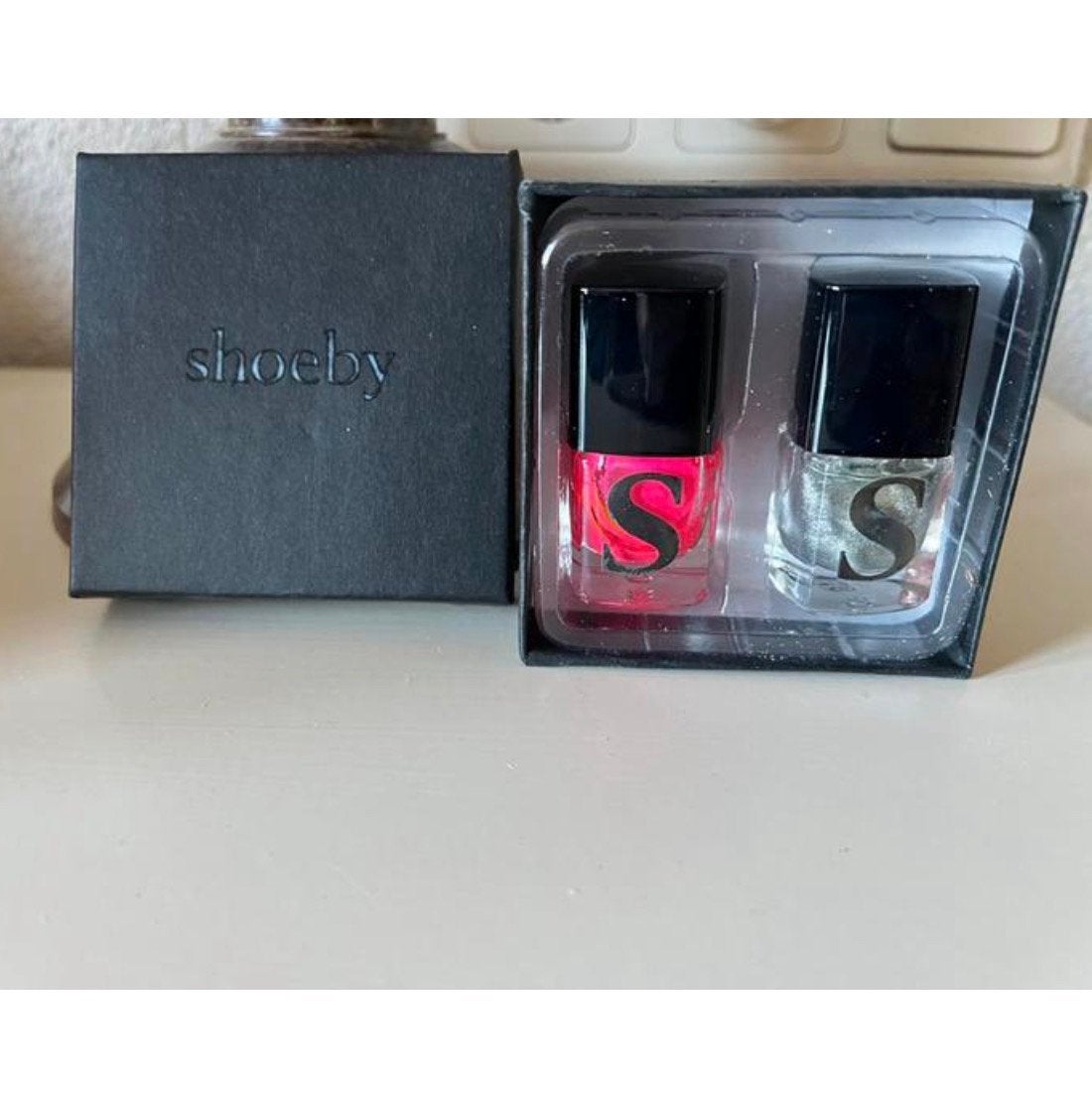 Shoeby nagellak cadeauset roze-zilver nieuw, Sieraden, Tassen en Uiterlijk, Ophalen of Verzenden, Nieuw
