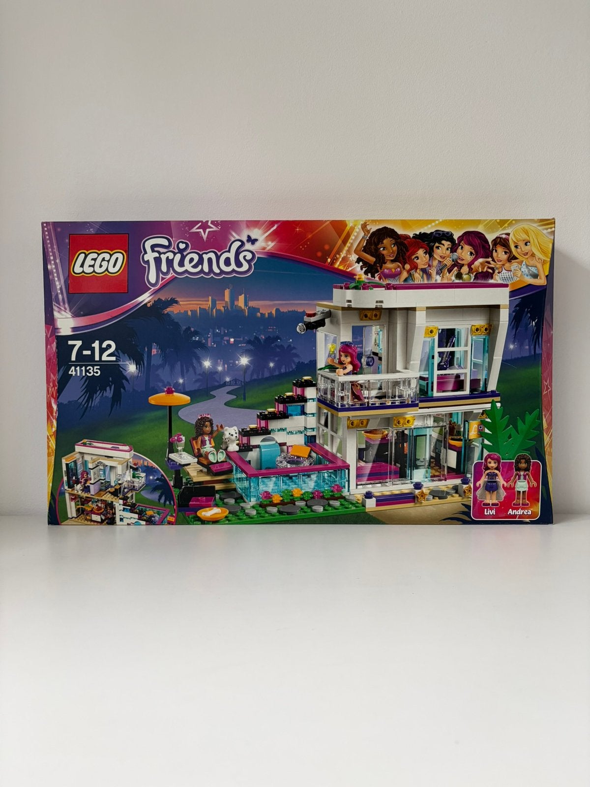Lego 41135 - Lego Friends Livi’s Popsterrenhuis - *NIEUW*, Nieuw, Friends, Ophalen of Verzenden, Product.compliance@lego.com