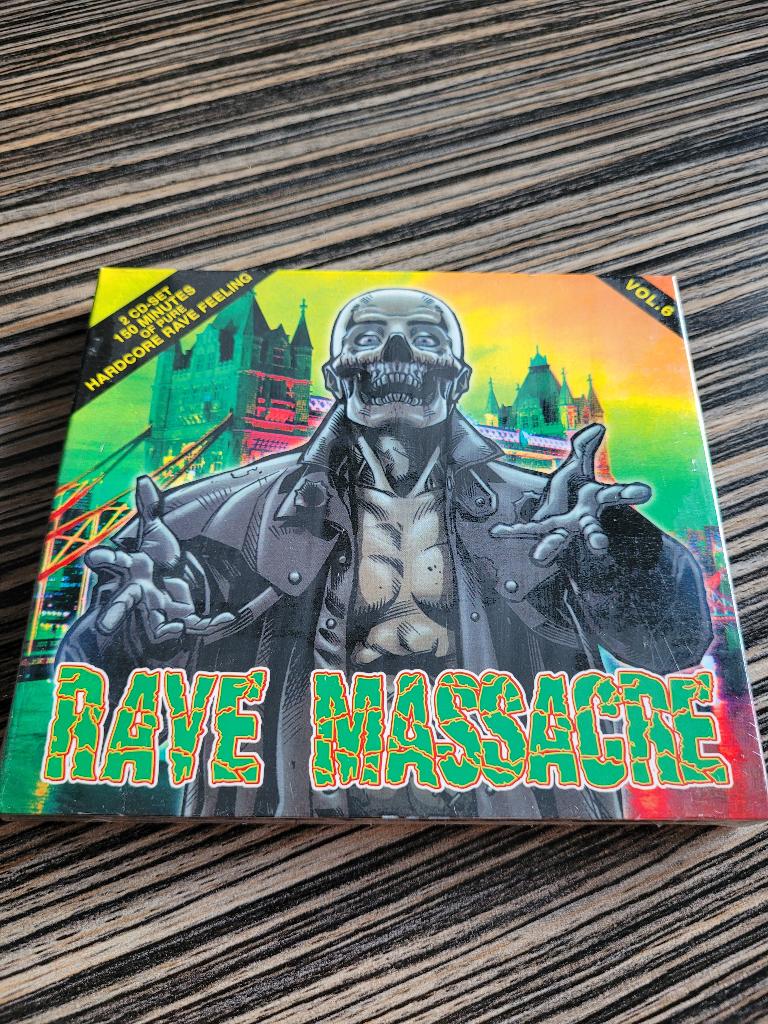Rave Massacre Vol. 6 - Hardcore - Gabber - Thunderdome, Ophalen of Verzenden, Nieuw in verpakking