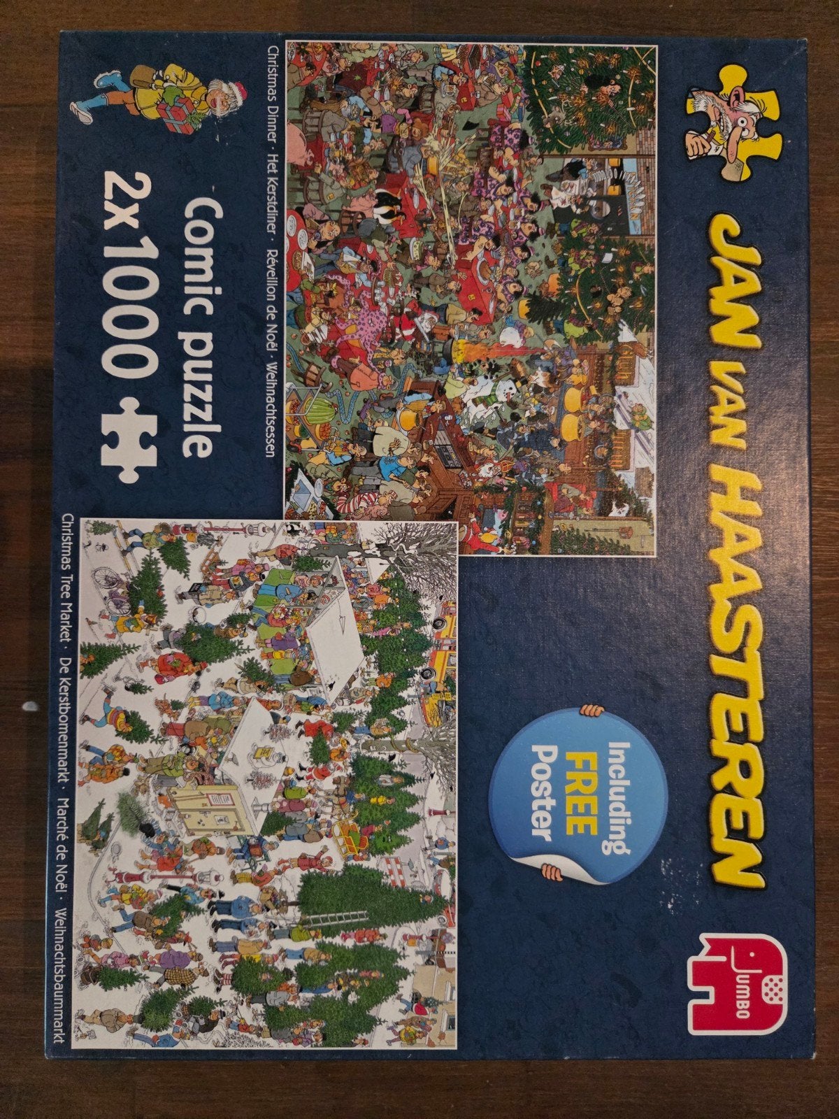 jan van haasteren puzzels, Ophalen of Verzenden, 500 t/m 1500 stukjes, Zo goed als nieuw