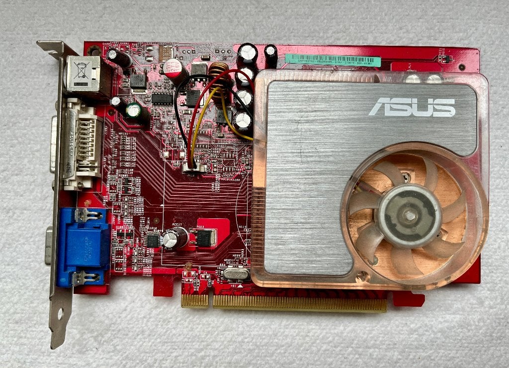 Asus EAX1300PRO ATI Radeon 256MB VGA DVI grafische kaart, Ophalen of Verzenden, PCI-Express 1, GDDR2, DVI
