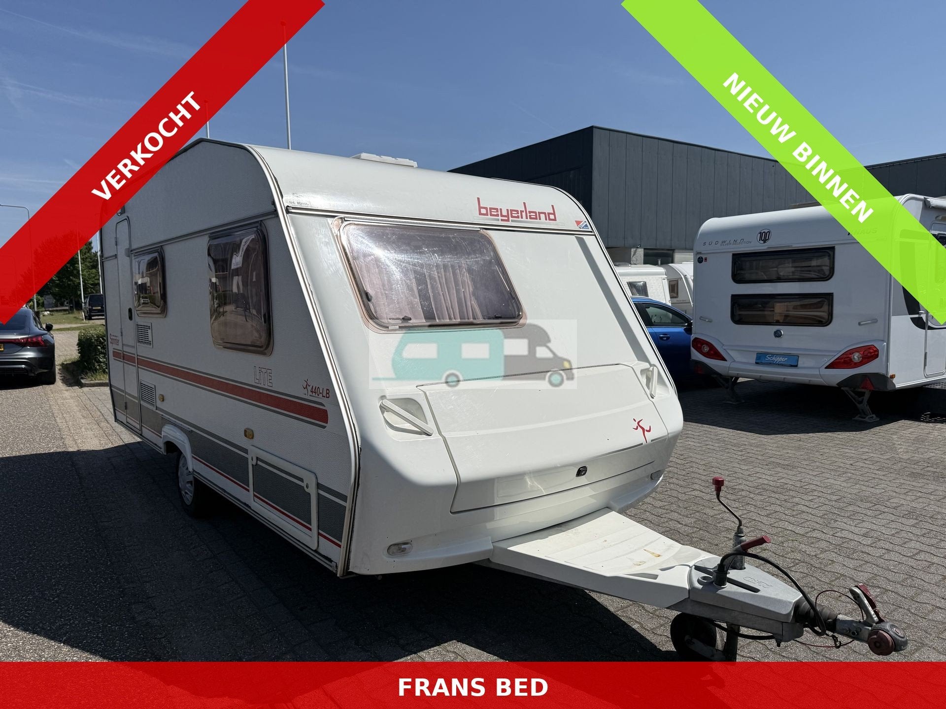 Beyerland sprinter 440 LB (bj 2002), Koelkast, Bedrijf, 6 tot 7 meter, Beyerland