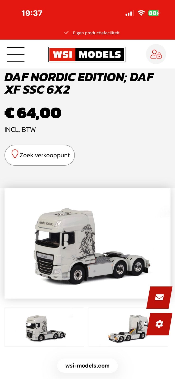 Daf gezocht wsi, Ophalen of Verzenden, Zo goed als nieuw, Bus of Vrachtwagen, Wsi