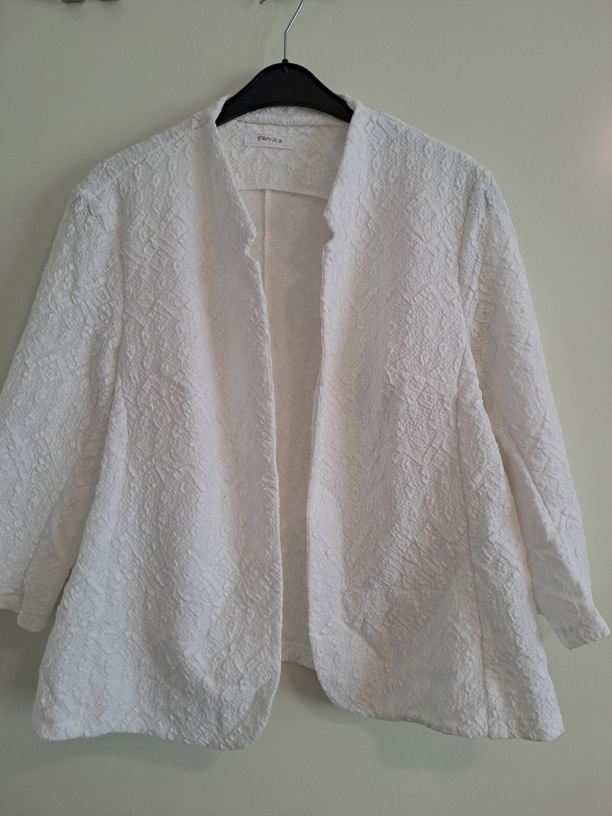 Paprika wit jasje maat 46/48, Kleding | Dames, Wit, Ophalen of Verzenden, Zo goed als nieuw, Paprika