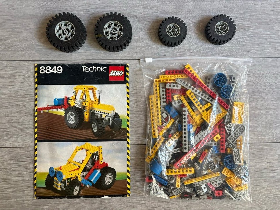 Lego Technic 8849 Tractor, Gebruikt, Lego, Ophalen of Verzenden, Technic