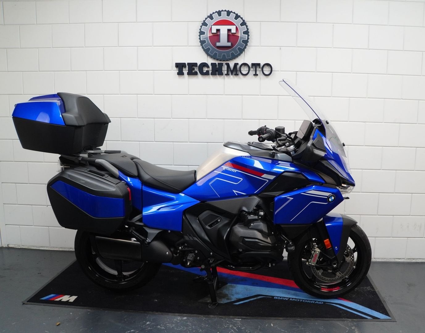 BMW R 1300 RT R1300RT Racing blue Automaat Topcase BTW 2025, 2 cilinders, Bedrijf, Onbekend, Meer dan 35 kW