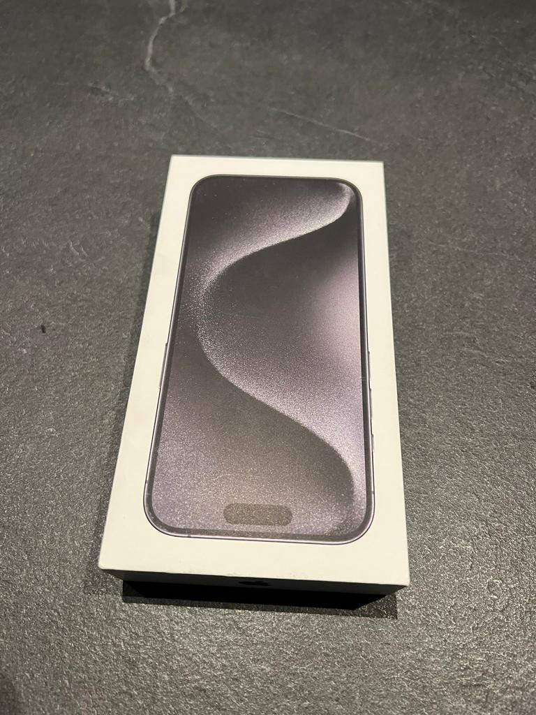Apple iPhone 15 Pro 128GB NIEUWSTAAT, Telecommunicatie, Mobiele telefoons | Apple iPhone, Zo goed als nieuw, 128 GB, iPhone 15 Pro