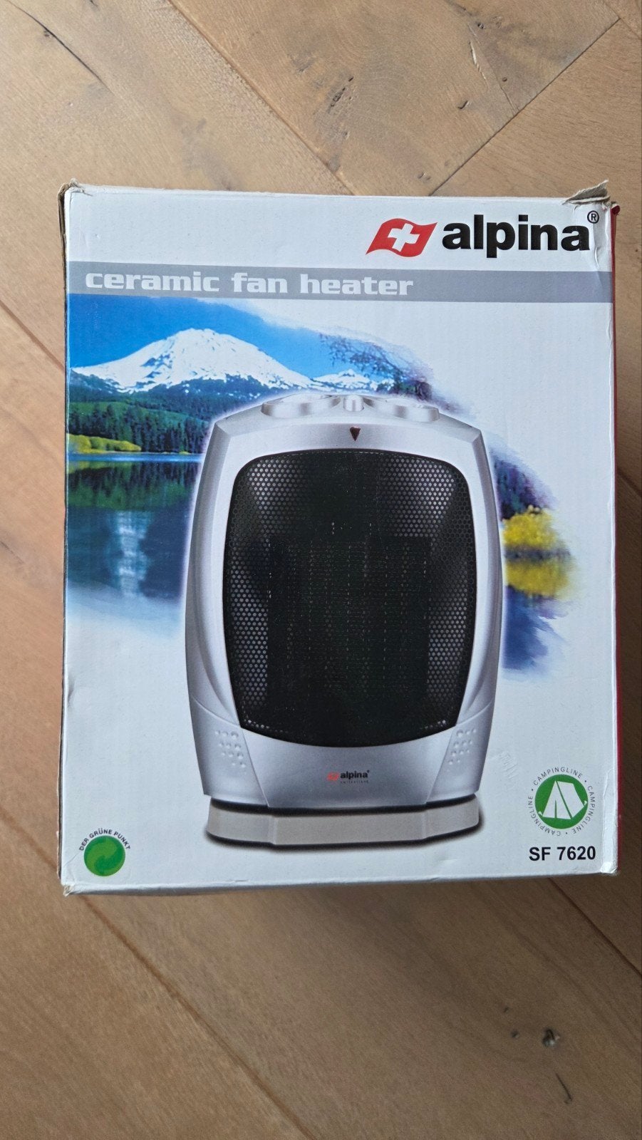 Alpina Keramische Ventilatorkachel SF-7620 - 1000W, Ophalen, Zo goed als nieuw