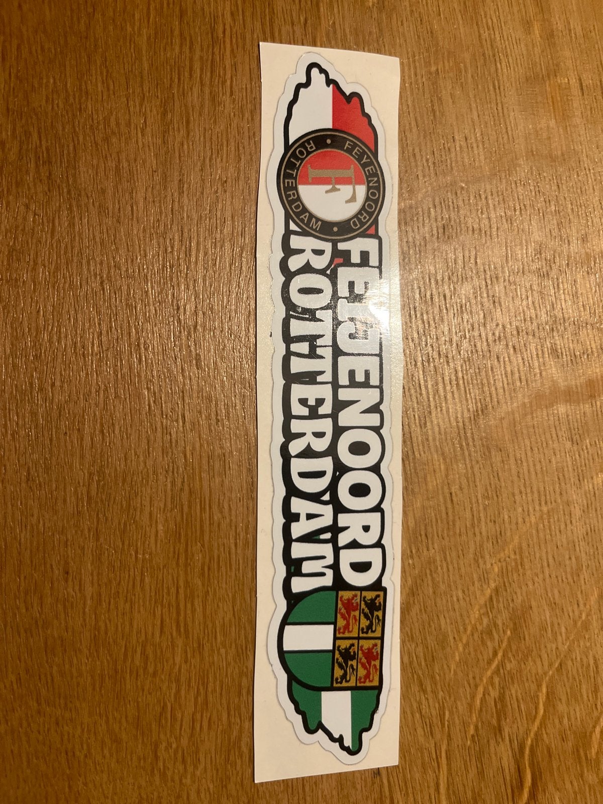 Feyenoord Rotterdam Sticker - Voetbal Fan Sticker, Ophalen of Verzenden, Nieuw, Sport