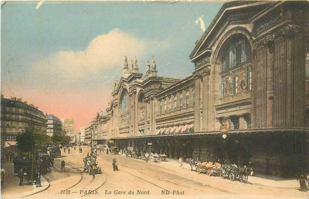 381-476-011 Paris La Gare du Nord, Verzenden, Voor 1920, Frankrijk