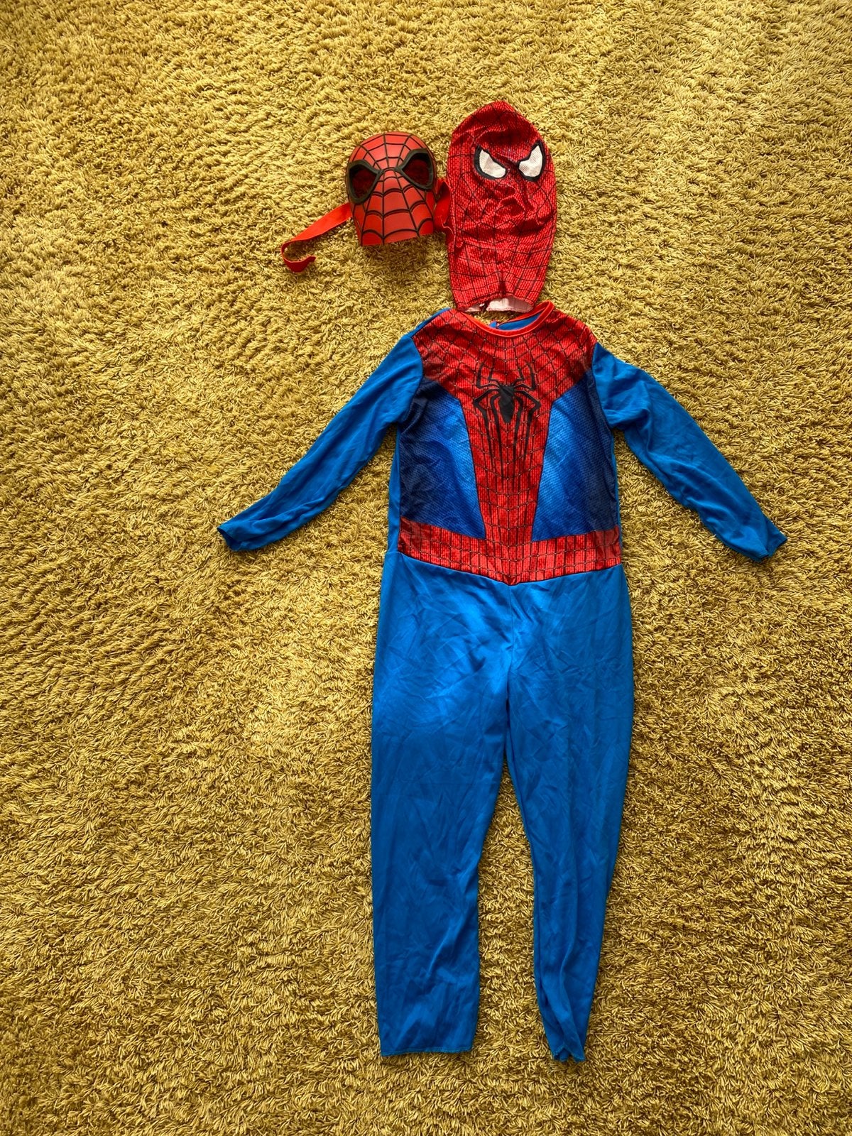 Spider-Man verkleedkostuum kinderen 5–8 jaar + masker, Ophalen, Zo goed als nieuw, Jongen of Meisje