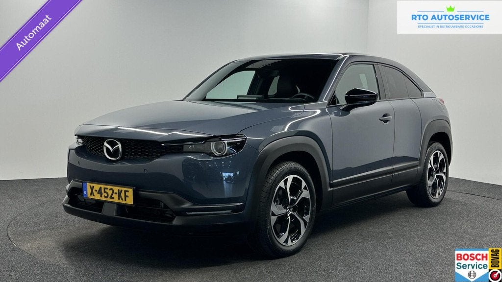 Mazda MX-30 e-SkyActiv R-EV 170 Advantage SOH 95%|Carplay|AC, Auto's, Mazda, Gebruikt, Euro 6, Met garantie (alle), Leder en Stof