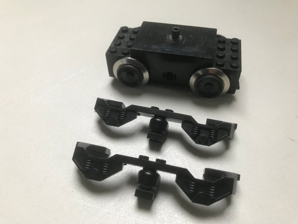 Lego 9V Treinmotor (met zijkanten), Ophalen of Verzenden, Gebruikt, Lego
