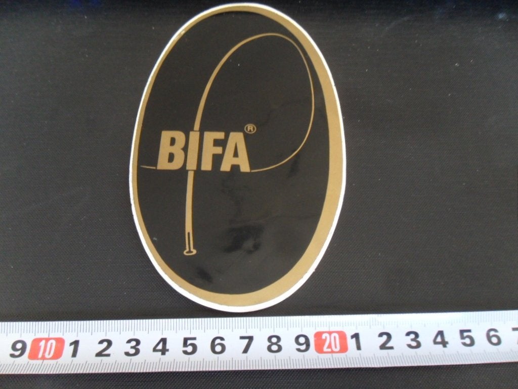 sticker hengelsport hengels BIFA, Ophalen of Verzenden, Zo goed als nieuw
