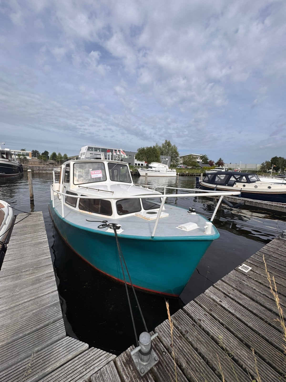 Kruizer boot, Watersport en Boten, Motorboten en Motorjachten, Gebruikt, Staal, Diesel, Binnenboordmotor, Keuken, Toilet, Kruiser