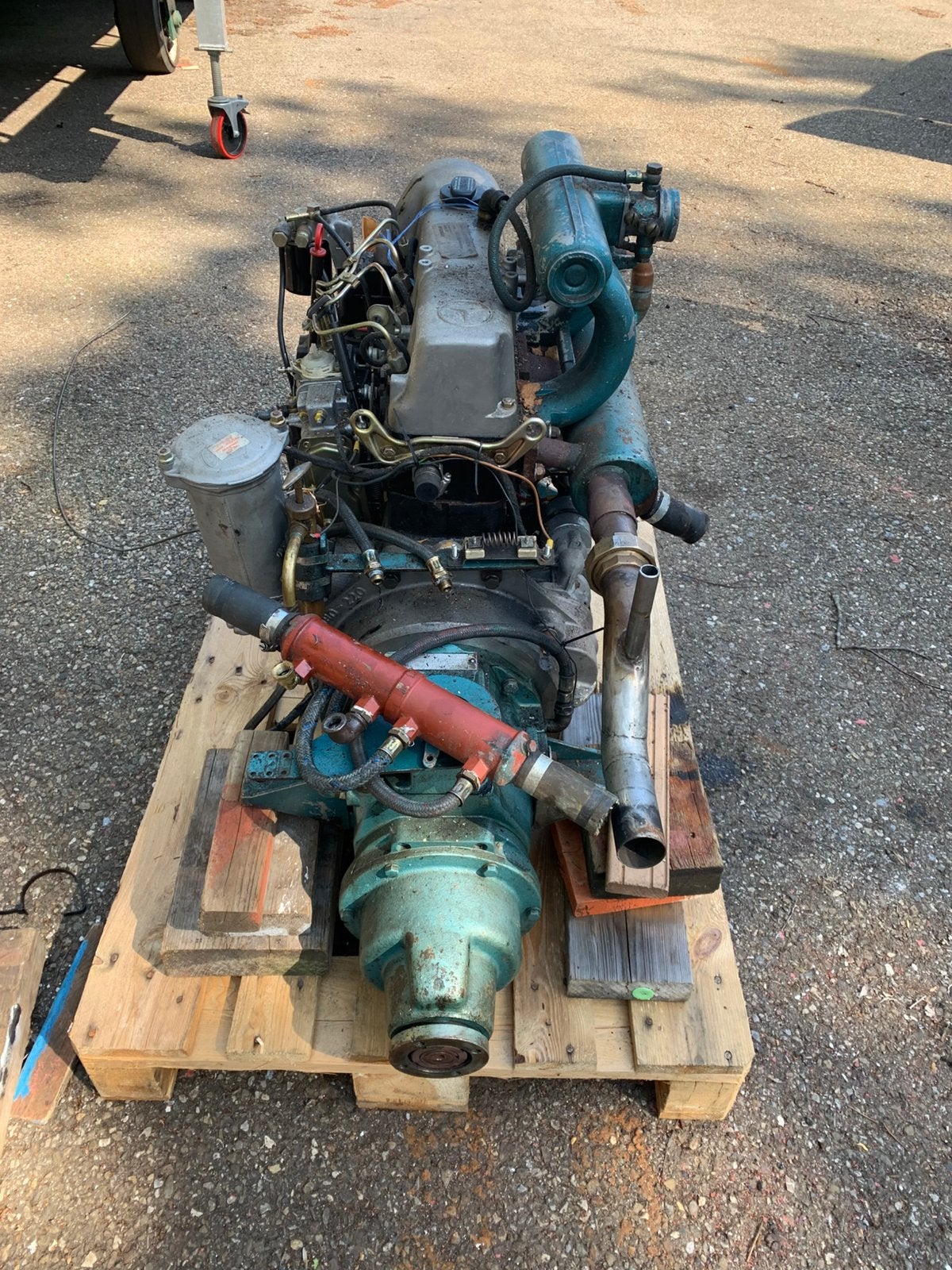 Mercedes om615 met gereviseerde keerkoppeling., Ophalen, Zo goed als nieuw, Diesel, 30 pk of meer