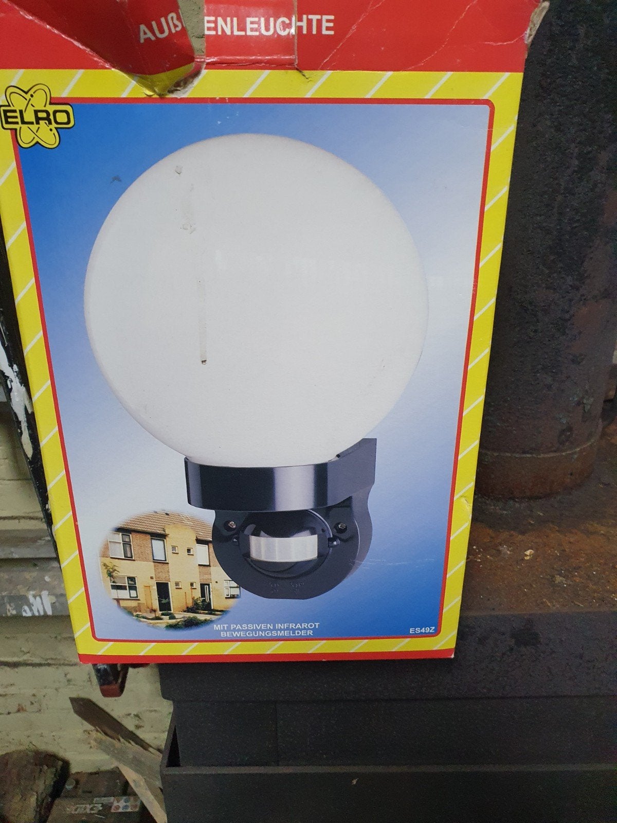 Buitenlamp met sensor - Elro ES49Z, Ophalen of Verzenden