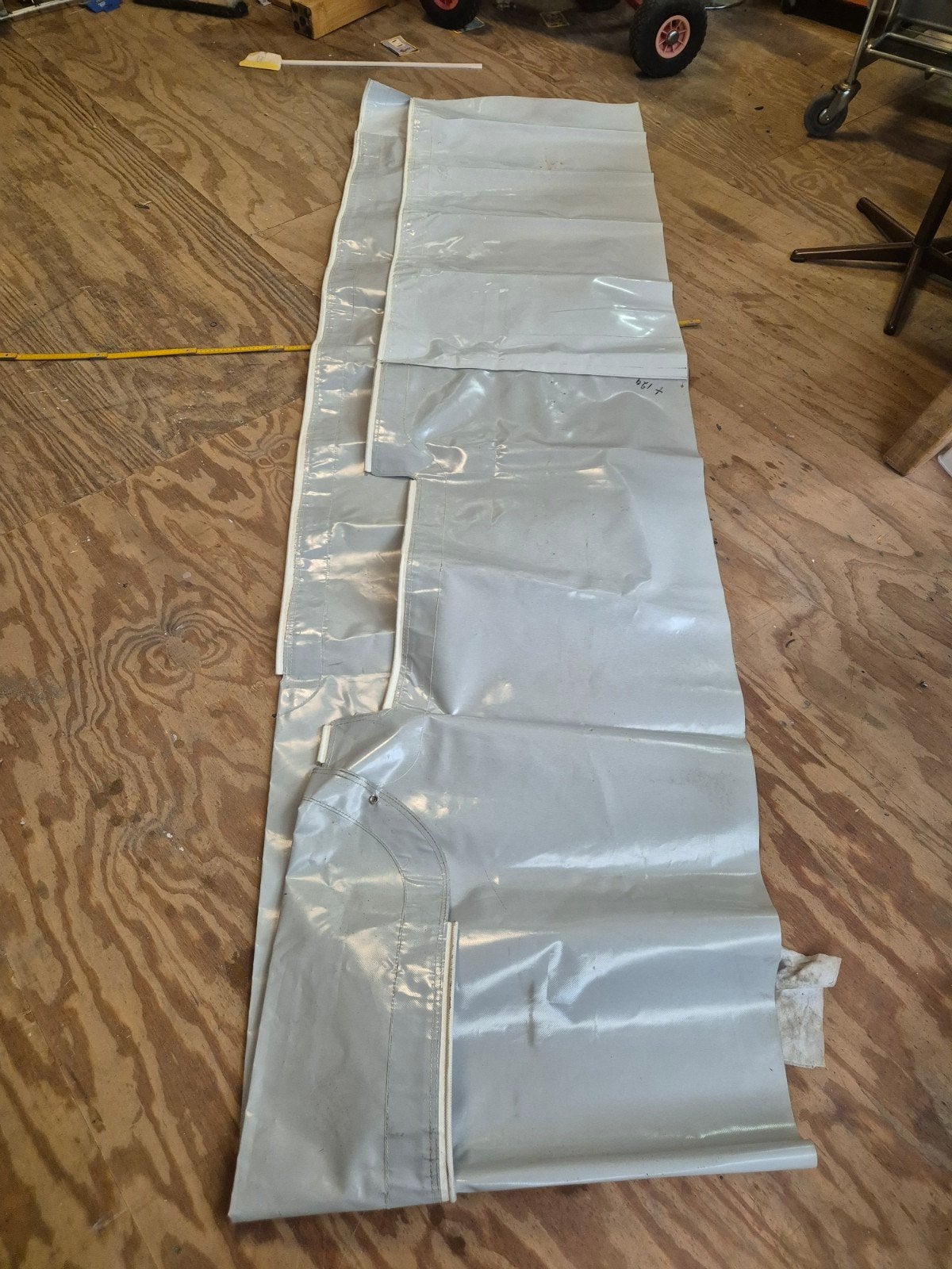 Voortent caravan tochtstrook 580cm, Caravans en Kamperen, Kampeeraccessoires, Ophalen of Verzenden, Gebruikt