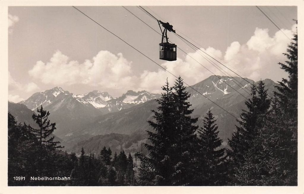 702-475-007 Nebelhornbahn B Oberstdorf I Bayr Allgäu, Verzenden, Voor 1920, Duitsland