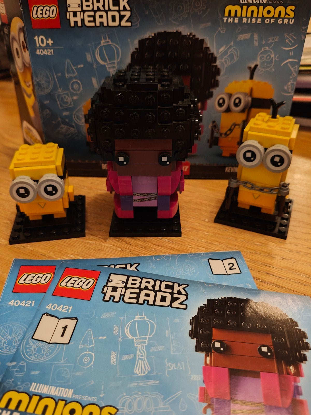 LEGO BrickHeadz Minions: The Rise of Gru (40421), Ophalen of Verzenden, Zo goed als nieuw