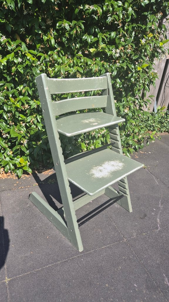 Stokke Tripp Trapp kinderstoel – opknapper, Ophalen, Gebruikt, Meegroeistoel