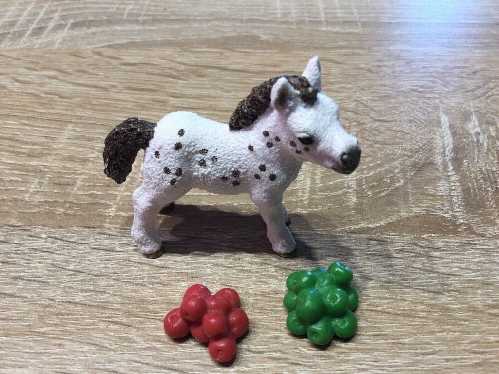Schleich 98269 spotty veulen, dierfiguur, Verzamelen, Verzenden, Zo goed als nieuw, Paard, Beeldje of Figuurtje