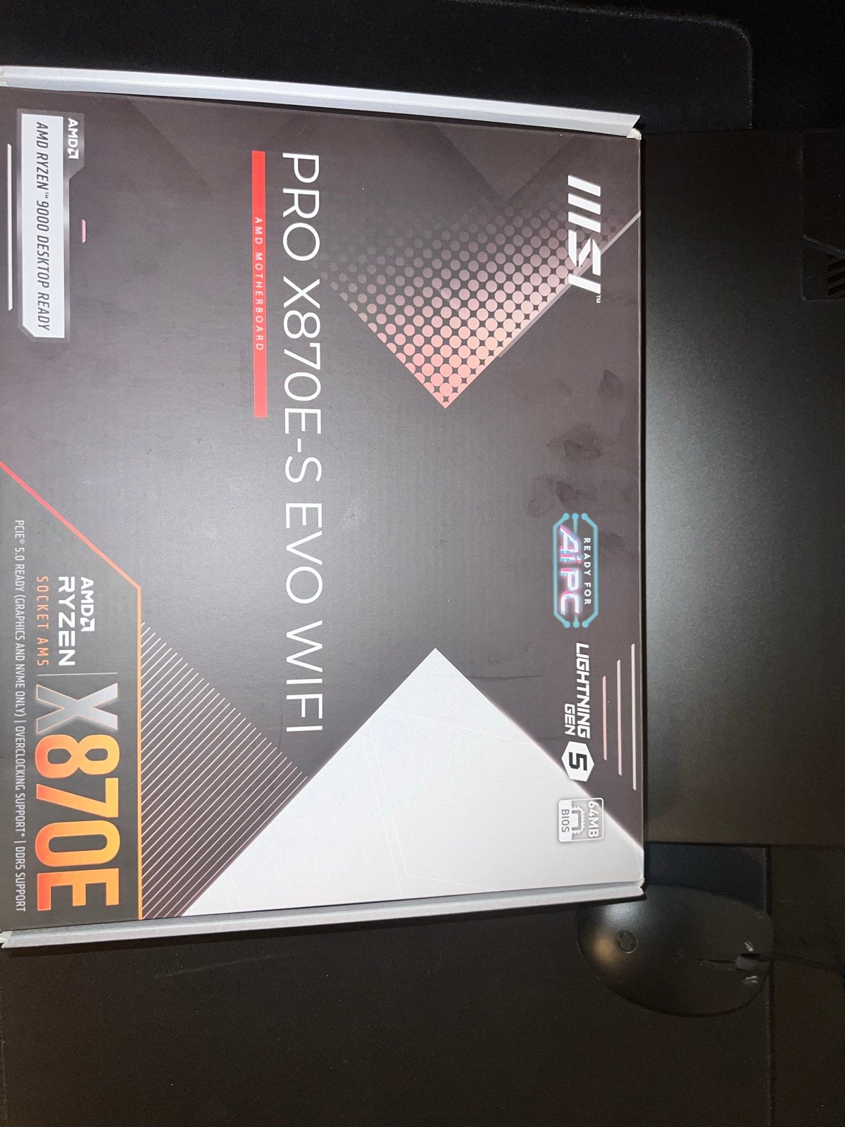 MSI PRO X870E-S EVO WIFI Moederbord (Nieuw, ongeopend), Ophalen of Verzenden, Nieuw, AMD, DDR5