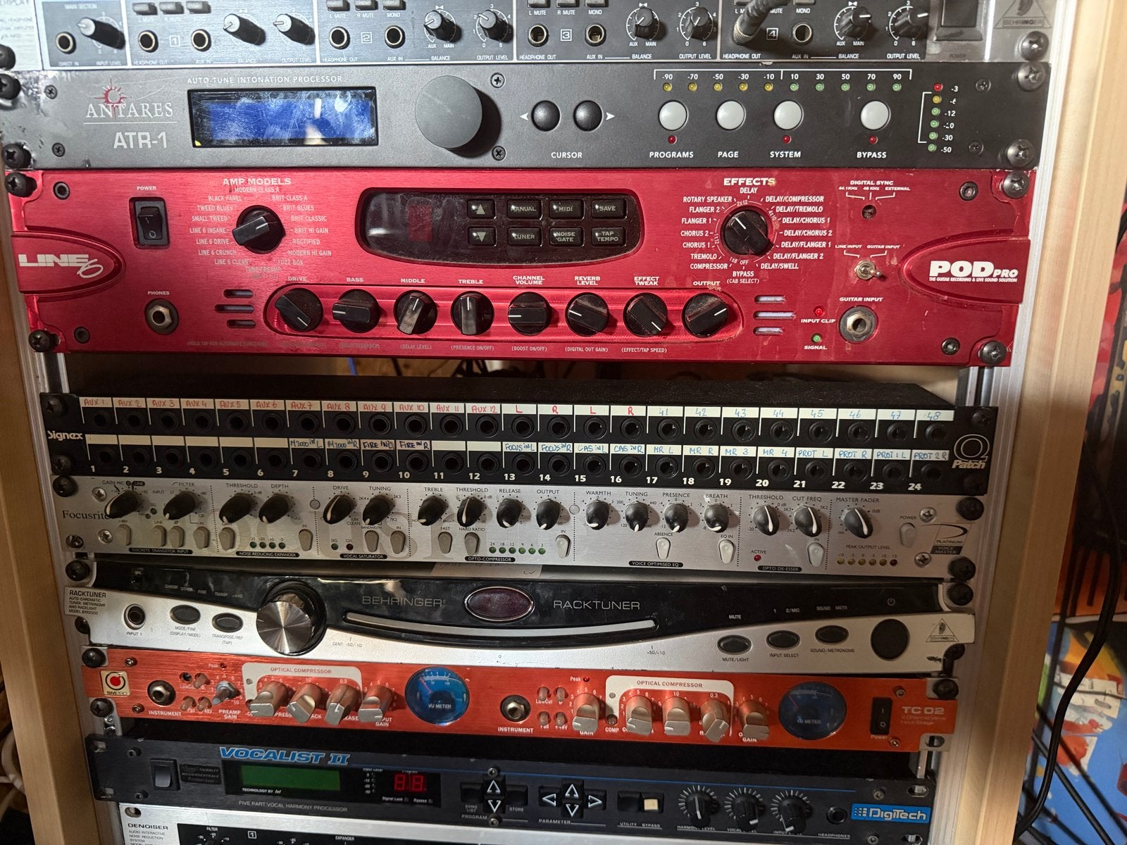 Line 6 POD Pro met Floorboard, Muziek en Instrumenten, Effecten, Verzenden, Gebruikt, Multi-effect