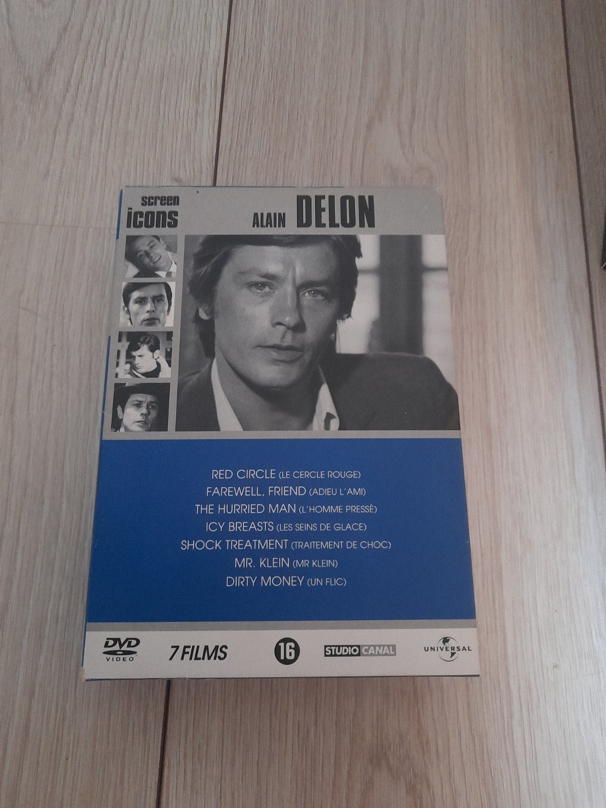 Alain Delon Screen Icons DVD Boxset - 7 Films, Cd's en Dvd's, Gebruikt, Vanaf 16 jaar, Verzenden, Nederlands
