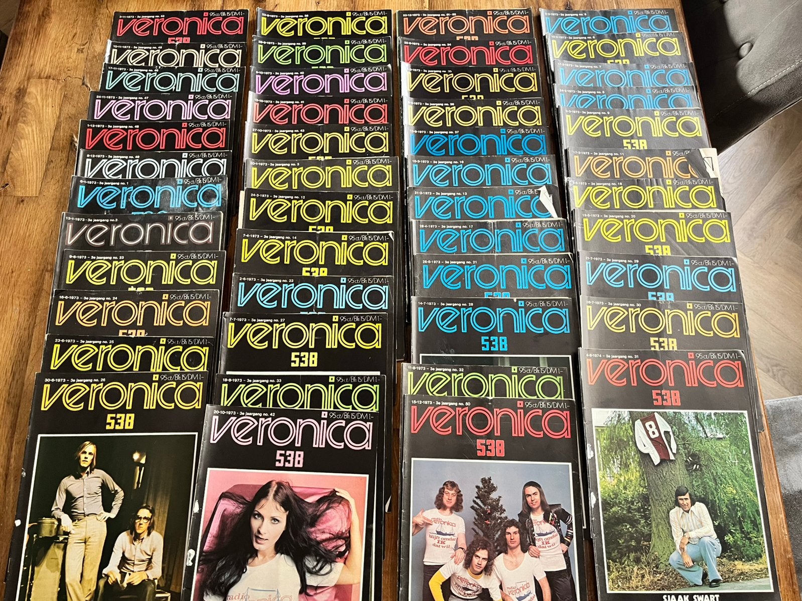 Tijdschrift Radio Veronica 1973, Verzamelen, Ophalen of Verzenden, 1960 tot 1980, Nederland, Tijdschrift