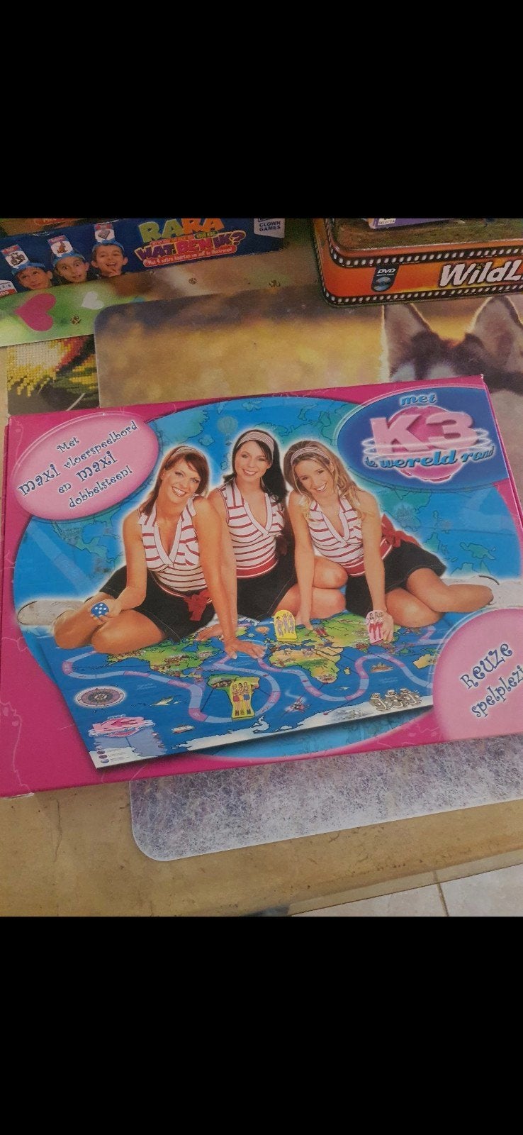 k 3 spel vloerspel, Kinderen en Baby's, Speelgoed | Speeltenten, Ophalen, Nieuw