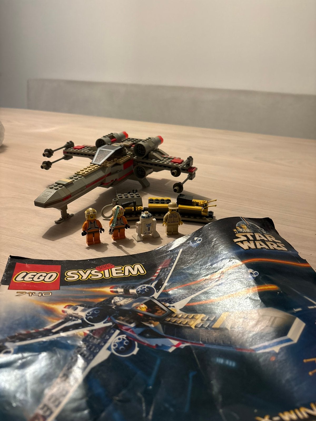 LEGO Star Wars 7140 X-Wing Fighter – 100% Compleet + Boekje, Kinderen en Baby's, Ophalen of Verzenden, Zo goed als nieuw