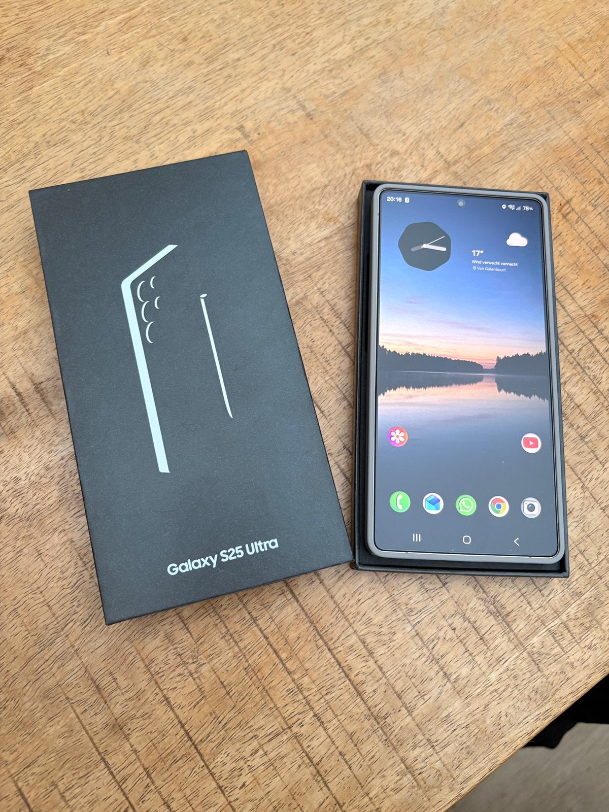 Samsung Galaxy S25 Ultra. Zo goed als nieuw!, Overige modellen, Zwart, Ophalen of Verzenden, Zo goed als nieuw