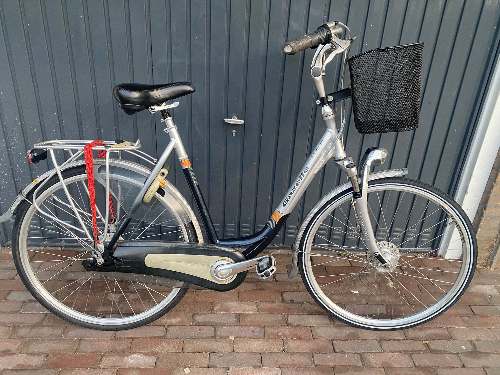 Prachtige damesfiets Gazelle Oranje in uitstekende, Versnellingen, Zo goed als nieuw, Gazelle, 56 cm of meer