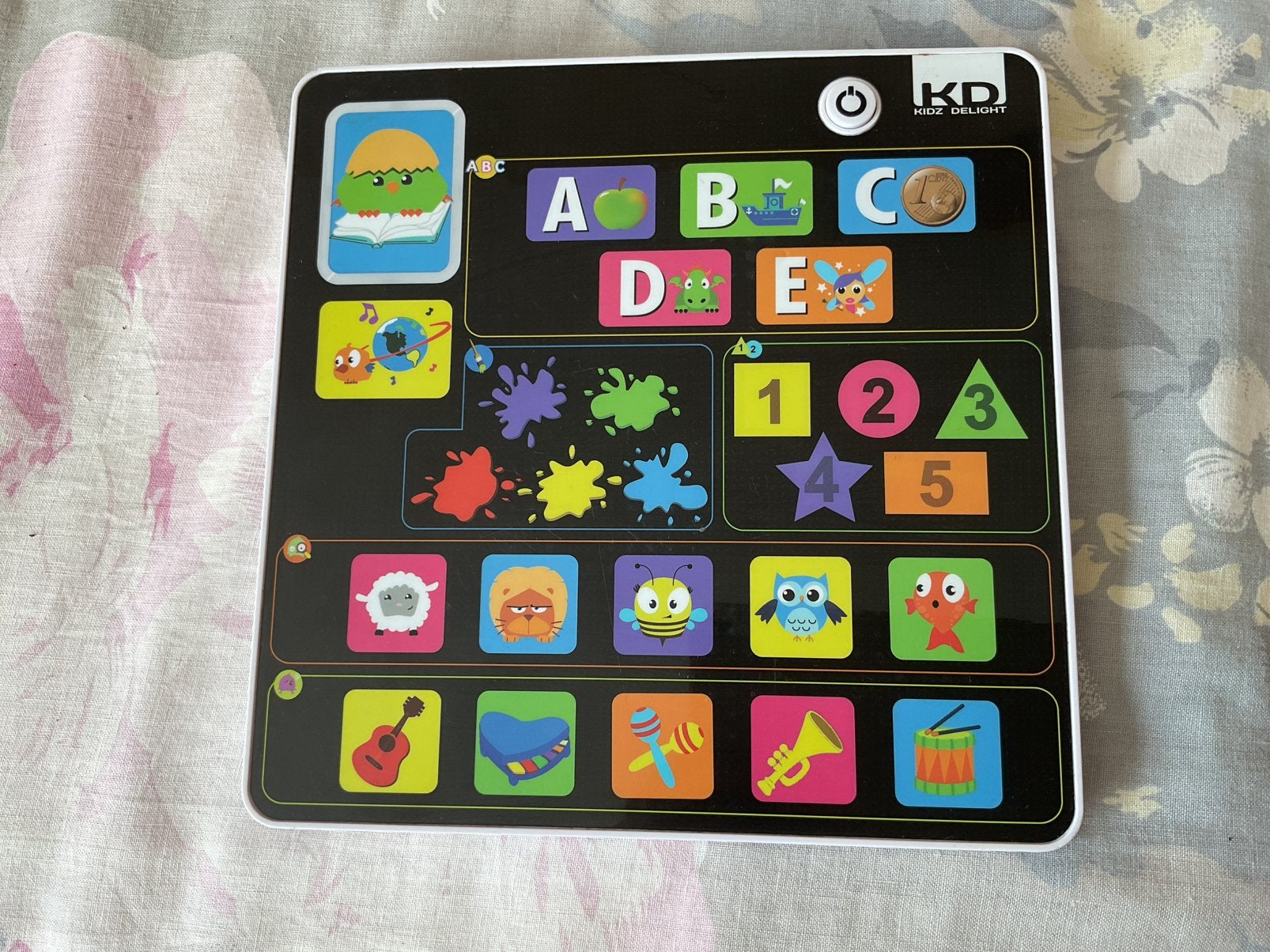 Leuke speelgoed kleuter tablet, Ophalen of Verzenden, Gebruikt, Ontdekken, Met licht