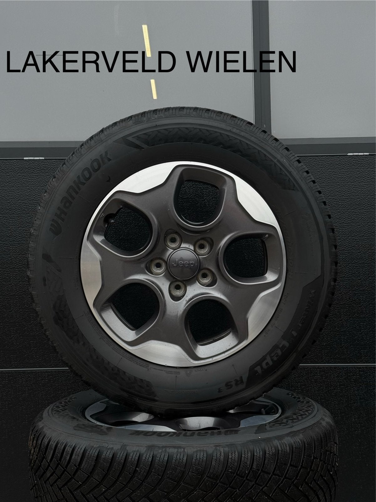 JEEP RENEGADE Winterwielen 215/65R16 Hankook NIEUW!, Auto-onderdelen, Ophalen, 16 inch, Banden en Velgen, Winterbanden