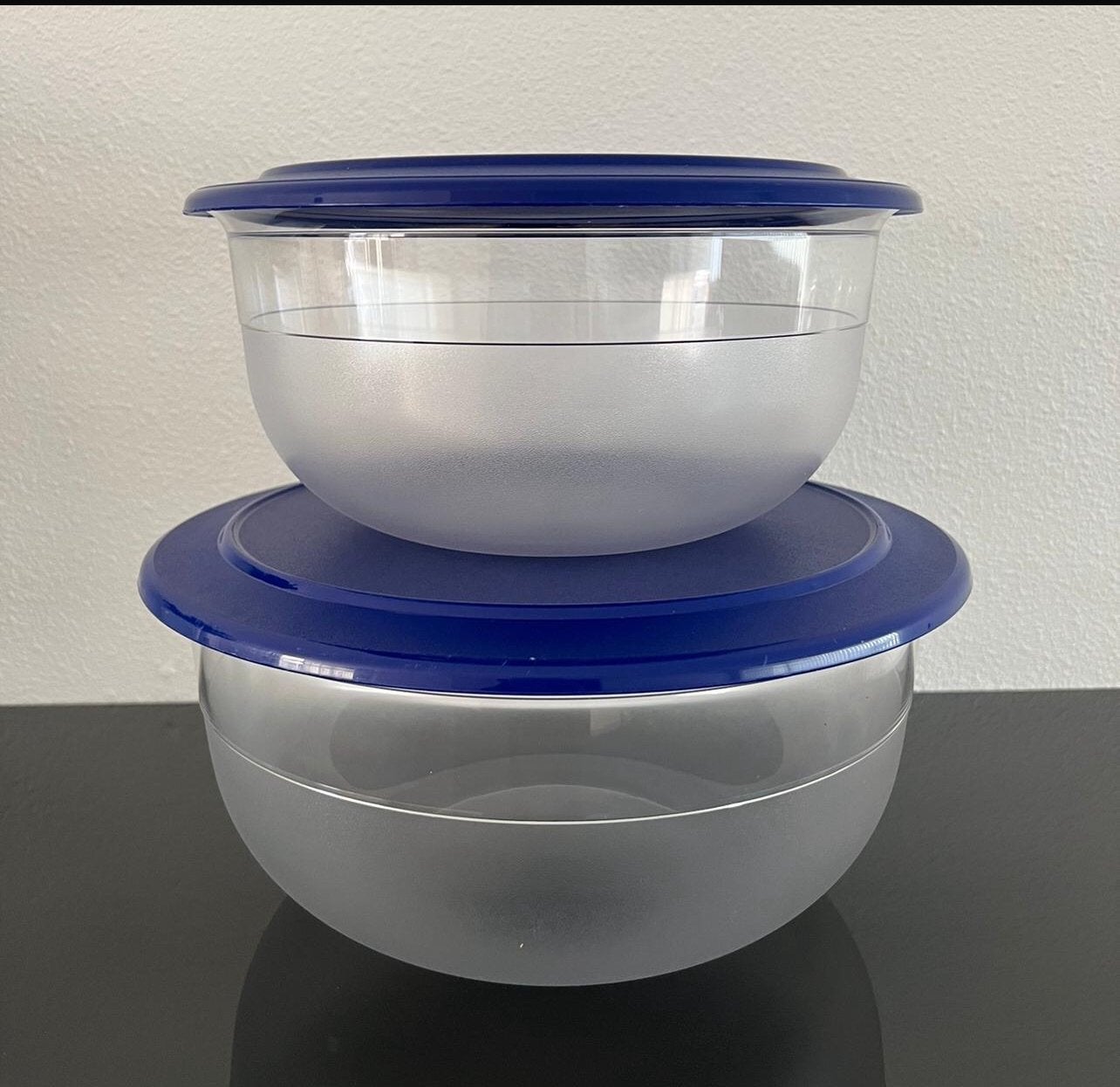 Tupperware excl kommen blauwe deksel, Ophalen of Verzenden, Nieuw, Bak of Kom