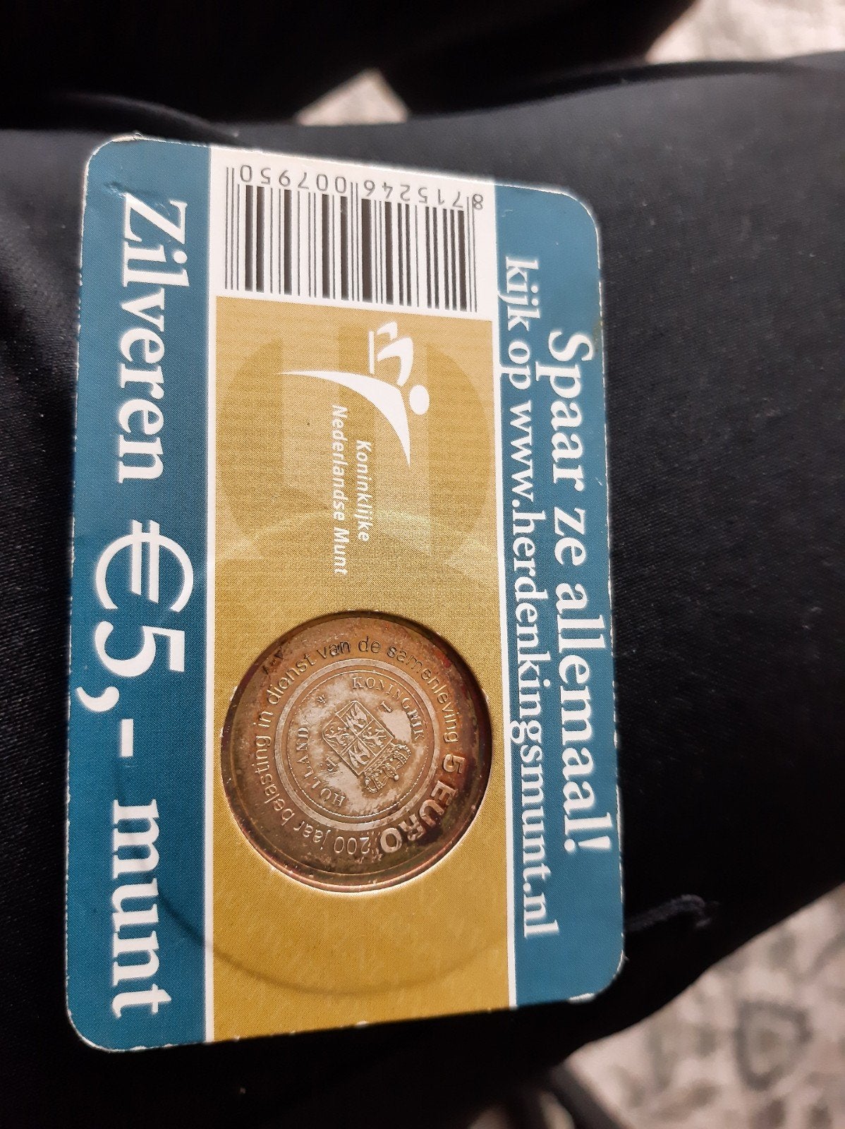 Zilveren 5 Euro Munt 200 jaar Belastingdienst 2006, Postzegels en Munten, Munten | Nederland, Koningin Beatrix, Zilver, Euro's