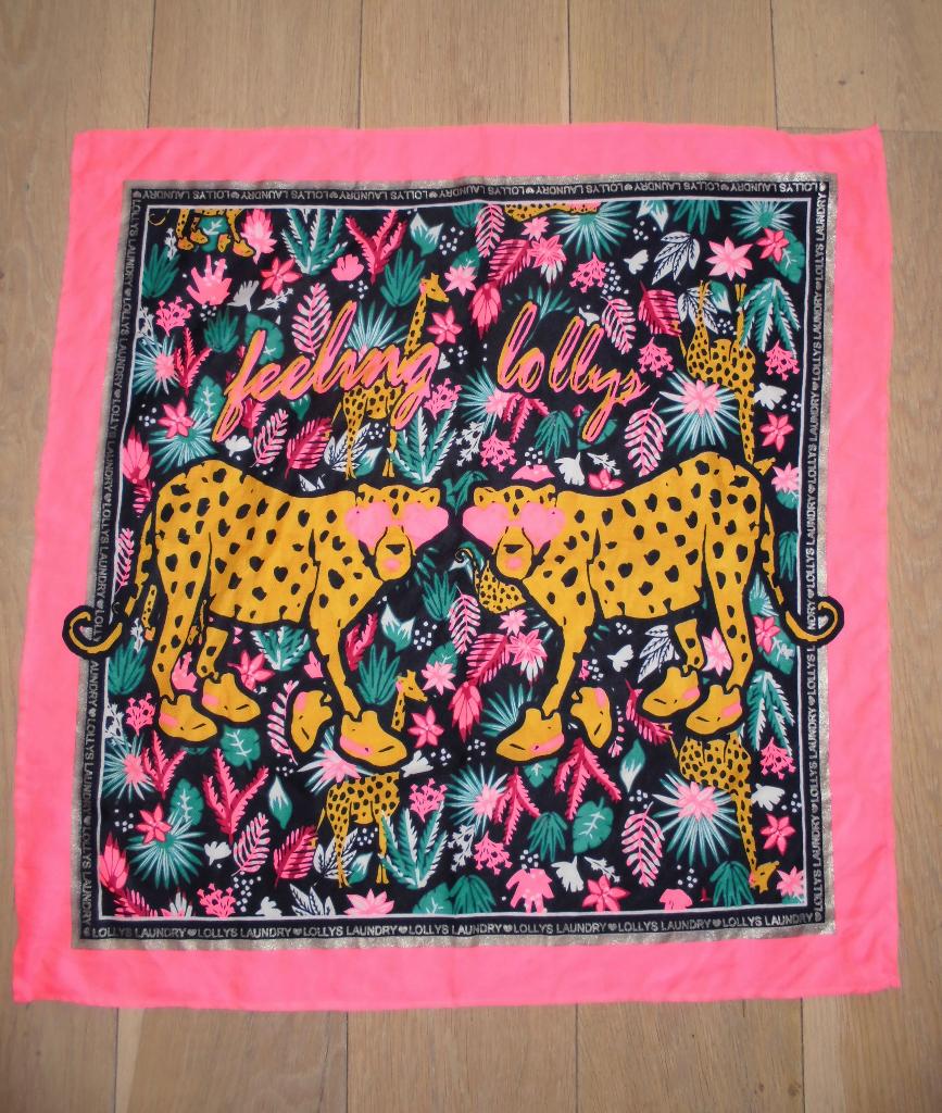 Lollys Laundry sjaal, Kleding | Dames, Maat 38/40 (M), Ophalen of Verzenden, Zo goed als nieuw, Sjaal